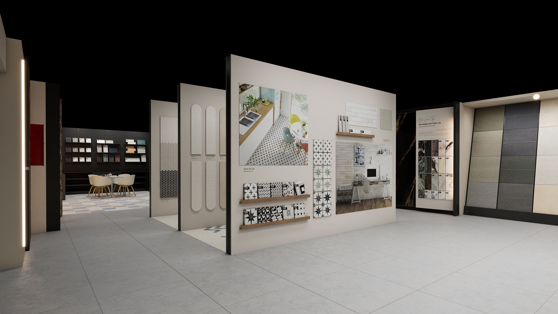 Y My Tile Showroom Design by DSM Sophia with Pixel 3D