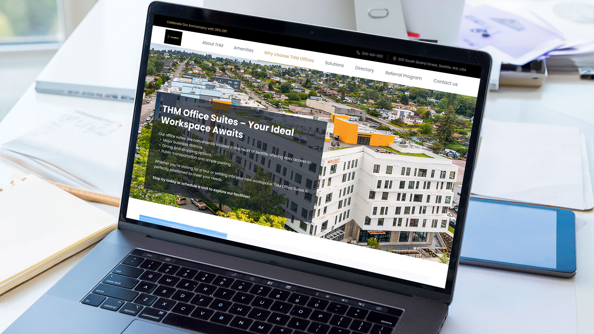 DSM Sophia Provides Property Management for THM Offices